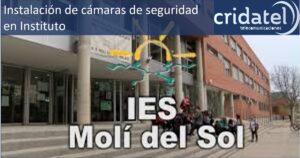Lee más sobre el artículo Instalación de cámaras de seguridad en Instituto