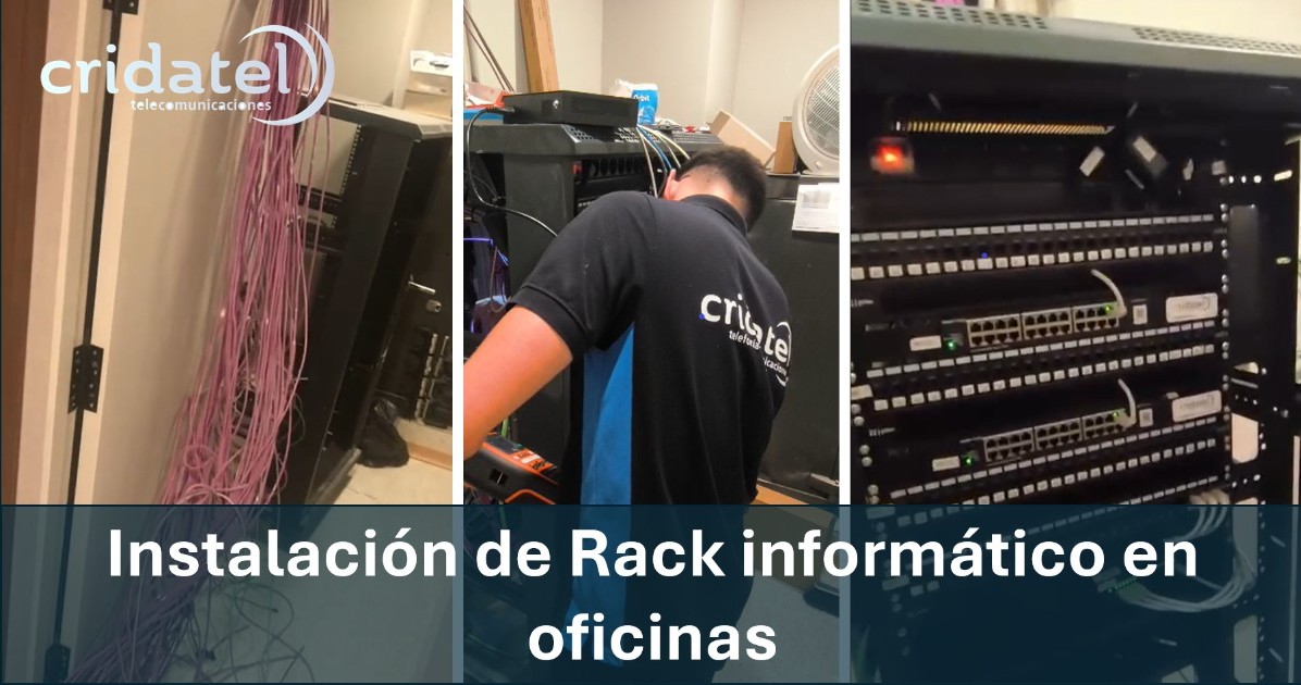 En este momento estás viendo Instalación de Rack informático en oficinas