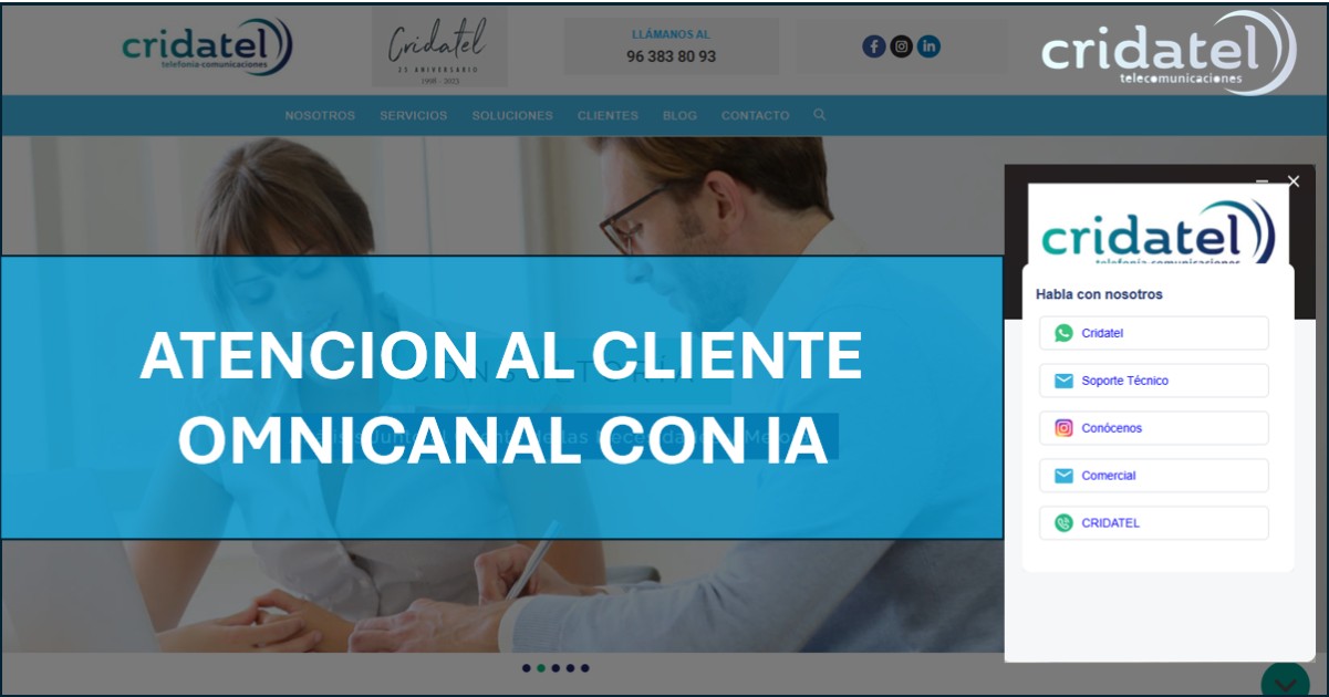 En este momento estás viendo Atención al cliente omnicanal con IA