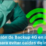 Instalación de Backup 4G en asesoría fiscal para evitar caídas de internet