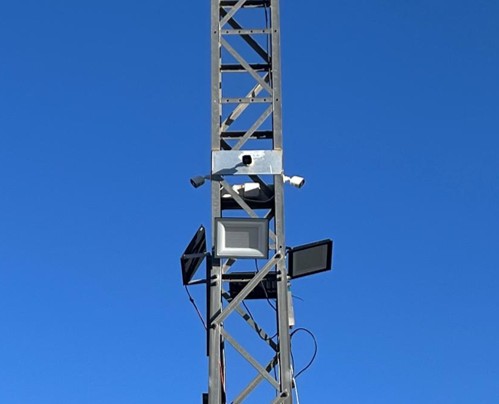 instalación de cámaras