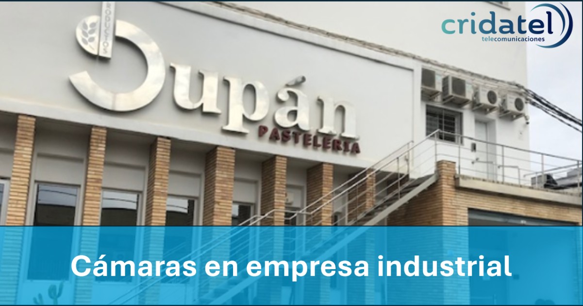 En este momento estás viendo Cámaras de videovigilancia en empresa industrial