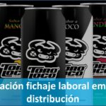 Instalación fichaje laboral empresa distribución