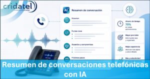 Lee más sobre el artículo Resumen de conversaciones telefónicas con IA
