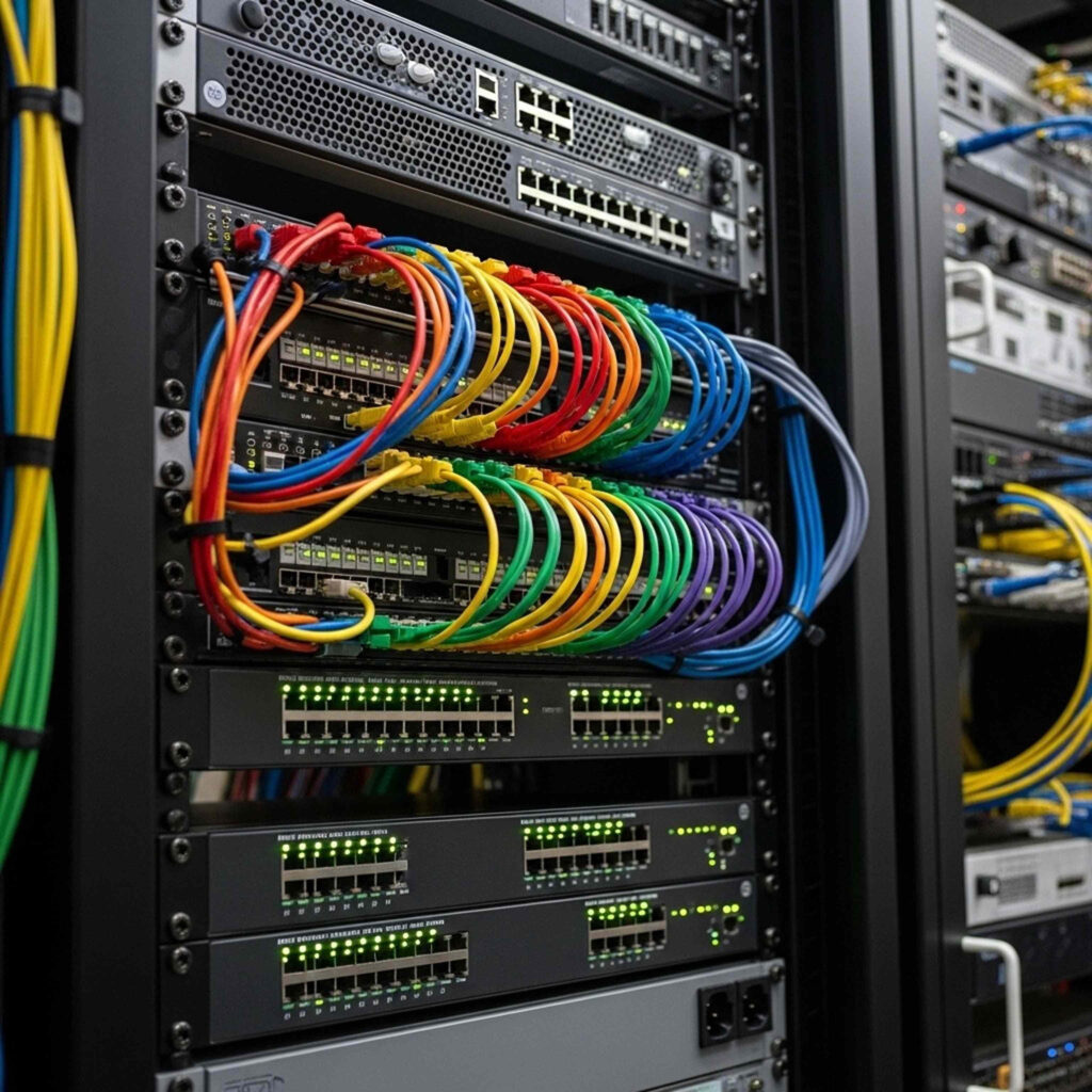 que es mejor para conectar un rack